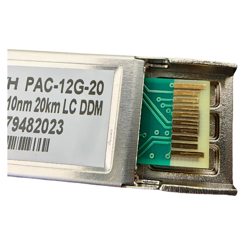

12G BIDI SFP, SM LC, 1270/1330 нм, 20 км, видеотрансивер SDI, двунаправленное LC одномодовое симплексное видео SDI SFP
