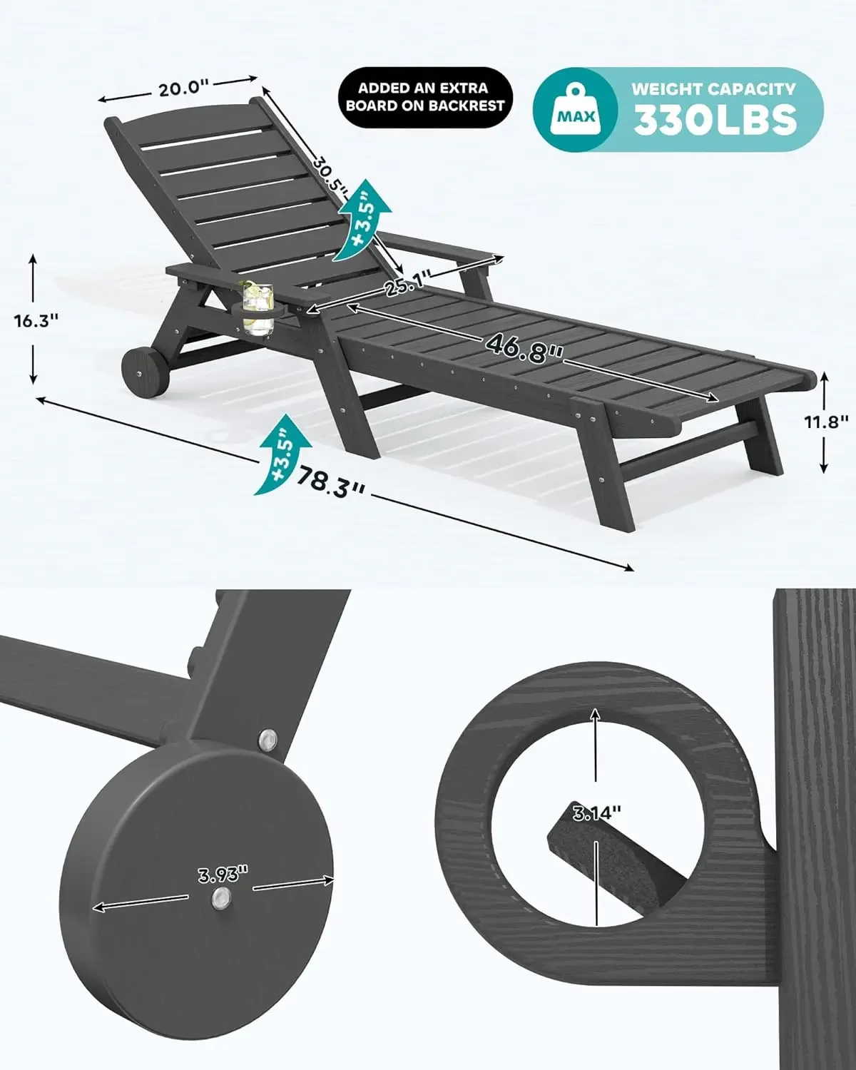 Thumbnail 2 - #30 Cheapest Outdoor Chaise Lounge Chairs Deals You Can Get