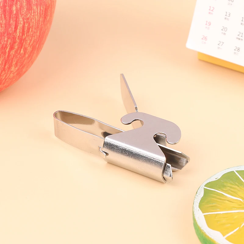 1Pc Stainless Steel Melon Seed Peeling Artifact Pine Nut Opening Device Melon Seed Peeler Peanut Sheller Shell Opener