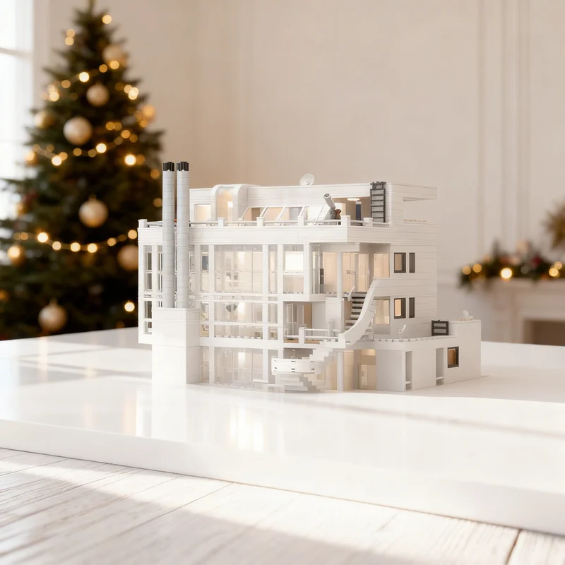 

5283pcs MOC Douglas House Of Modular Streetscape Model Building Blocks Creative Gift DIY Display Decor Adult Premium Kids Desk