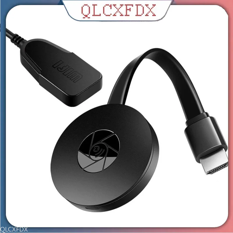 عصا تلفاز Mirascreen HDMI متوافقة مع HD 1080P AirPlay MiraCast لاسلكية واي فاي عرض DLAN دونغل استقبال يدعم netflix youtube