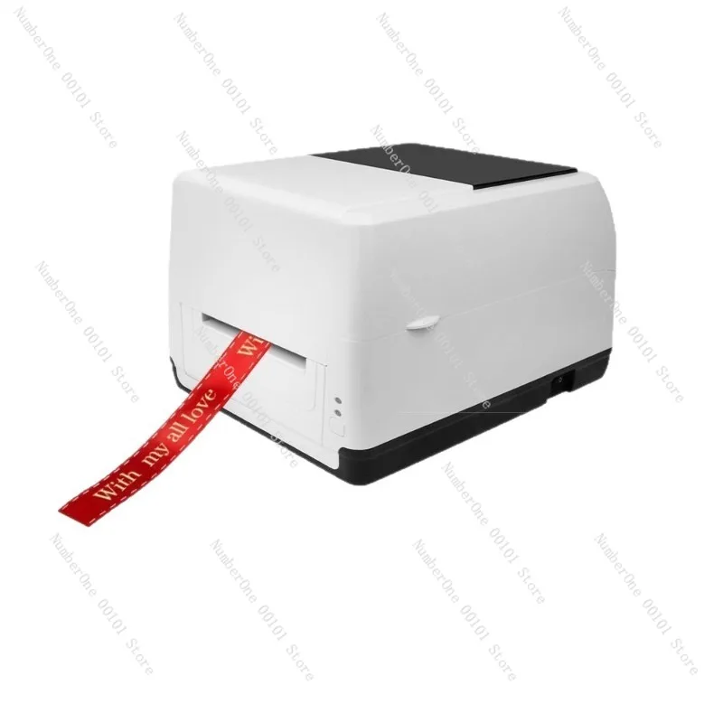 Bluetooth Thermal Transfer Label Printer for Clothing Hang Tags Barcode Stickers Shipping Waybill Express Sheets Supports Matte