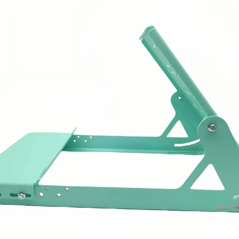 Simulador de conducción con pedales, cabina de carreras para PC, controles para gamers, plataforma invertida ajustable de 50 a 90 grados