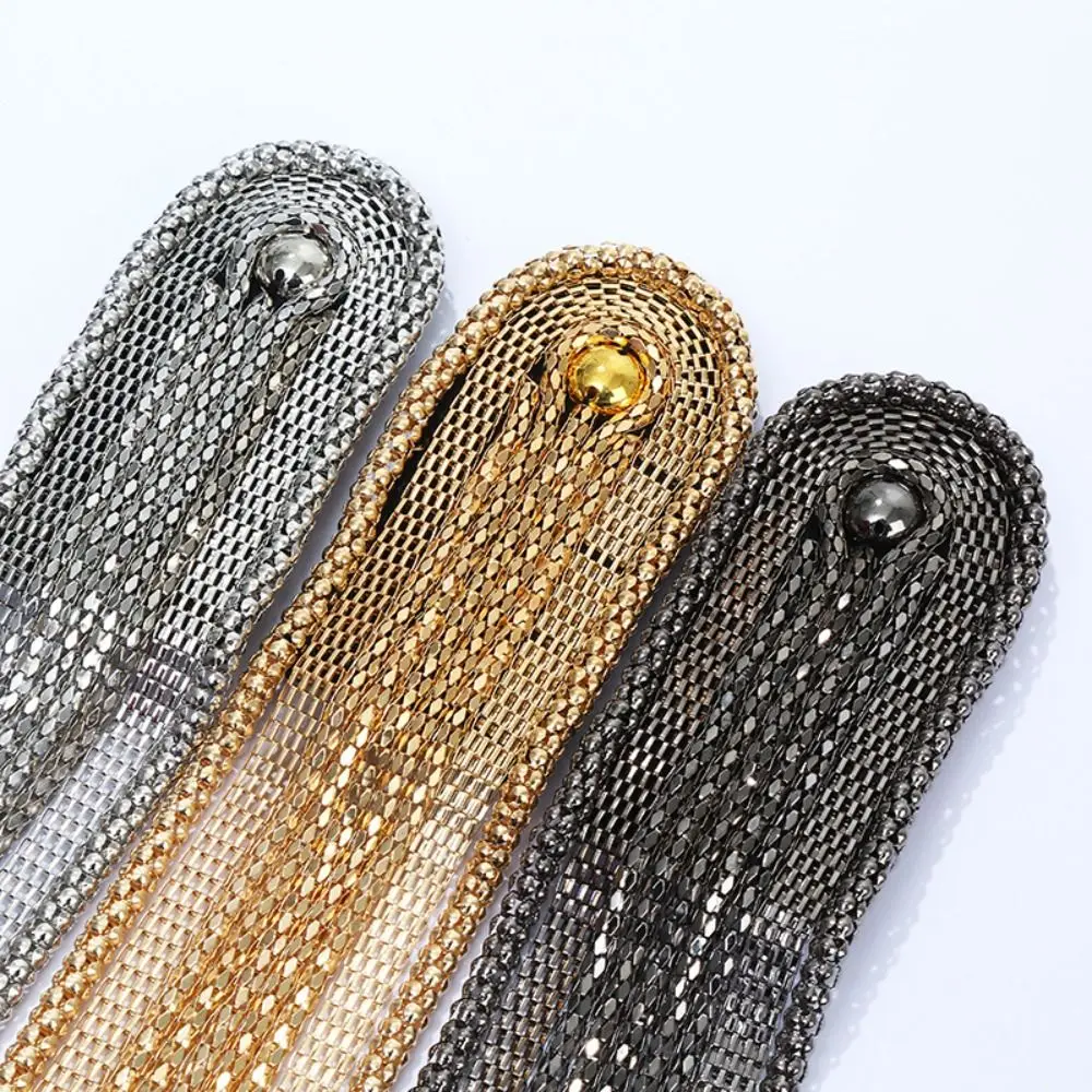 Clothing Accessories Pin Tassel Chain Epaulettes Metal Alloy Tassel Epaulet Cool Detachable Jacket Vintage Brooch Gift