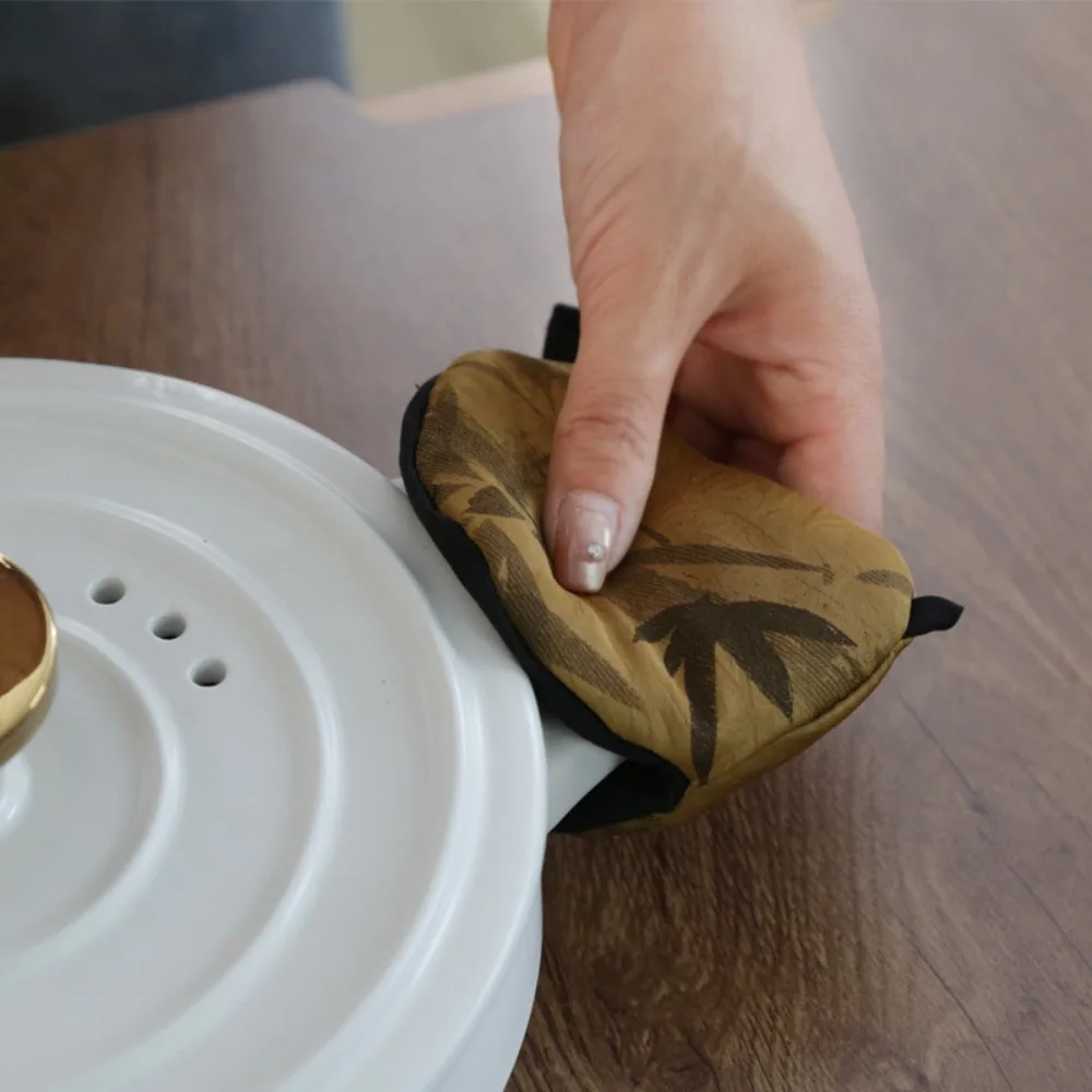 Cute Cloth Pot Holder Heat Insulate Bird Heat Clamp Anti Scald Thick Pot Clip Tea Making