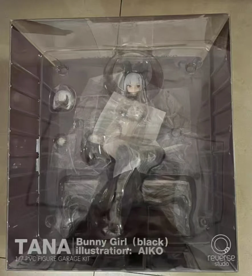 【Original】Reverse Studio TANA Black Bunny Girl im Maßstab 1:7, schönes Modellspielzeug