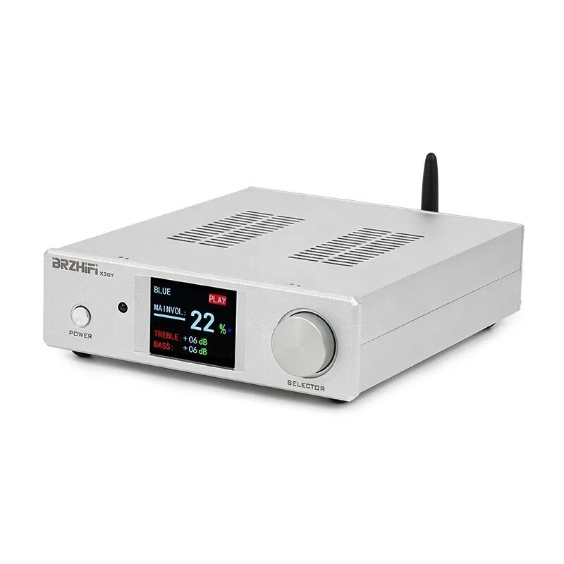 BRZHIFI Factory Price X30z Home bluetooth Amplifier Hifi Sound Amplifier BT 5.4 Full RC Audio Amplifier for Home