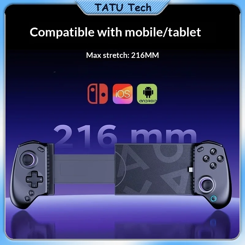 abxylute S8 Lite Telescopic Controller USB-C Wired Direct Connect For iOS Android Phone Tablet Cloud Streaming Simulator Gaming