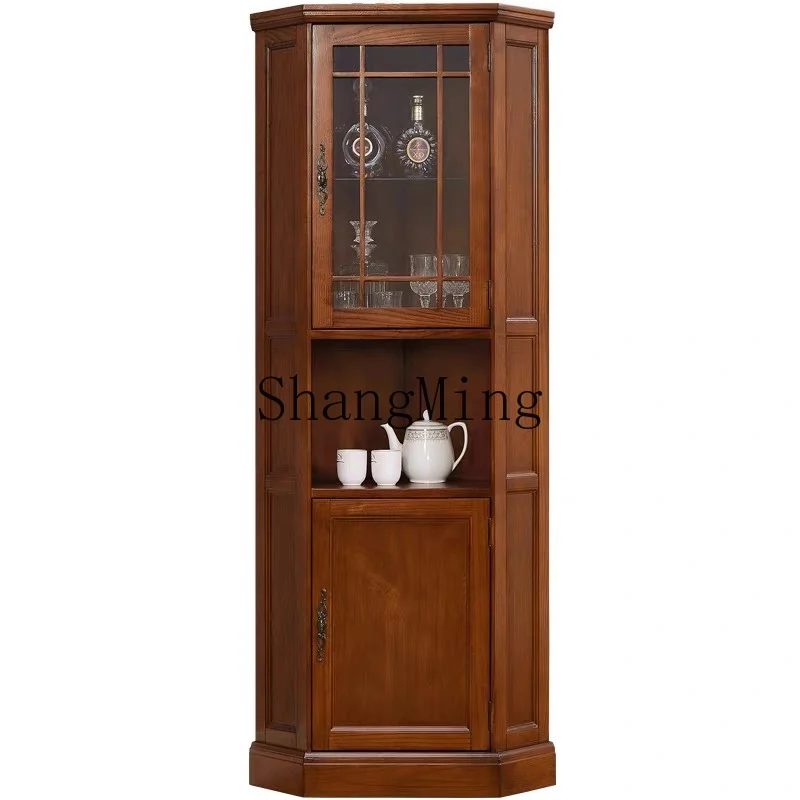 CL against the wall corner cabinet storage simple side stand corner cabinet triangular corner rack
