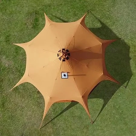 vb-Cheap High-end Season Cotton Oxford Glamping Yurt Tent Family Outdoor Camping Waterproof Large Luxury 3m 4m 5m 6m Bell Tent&