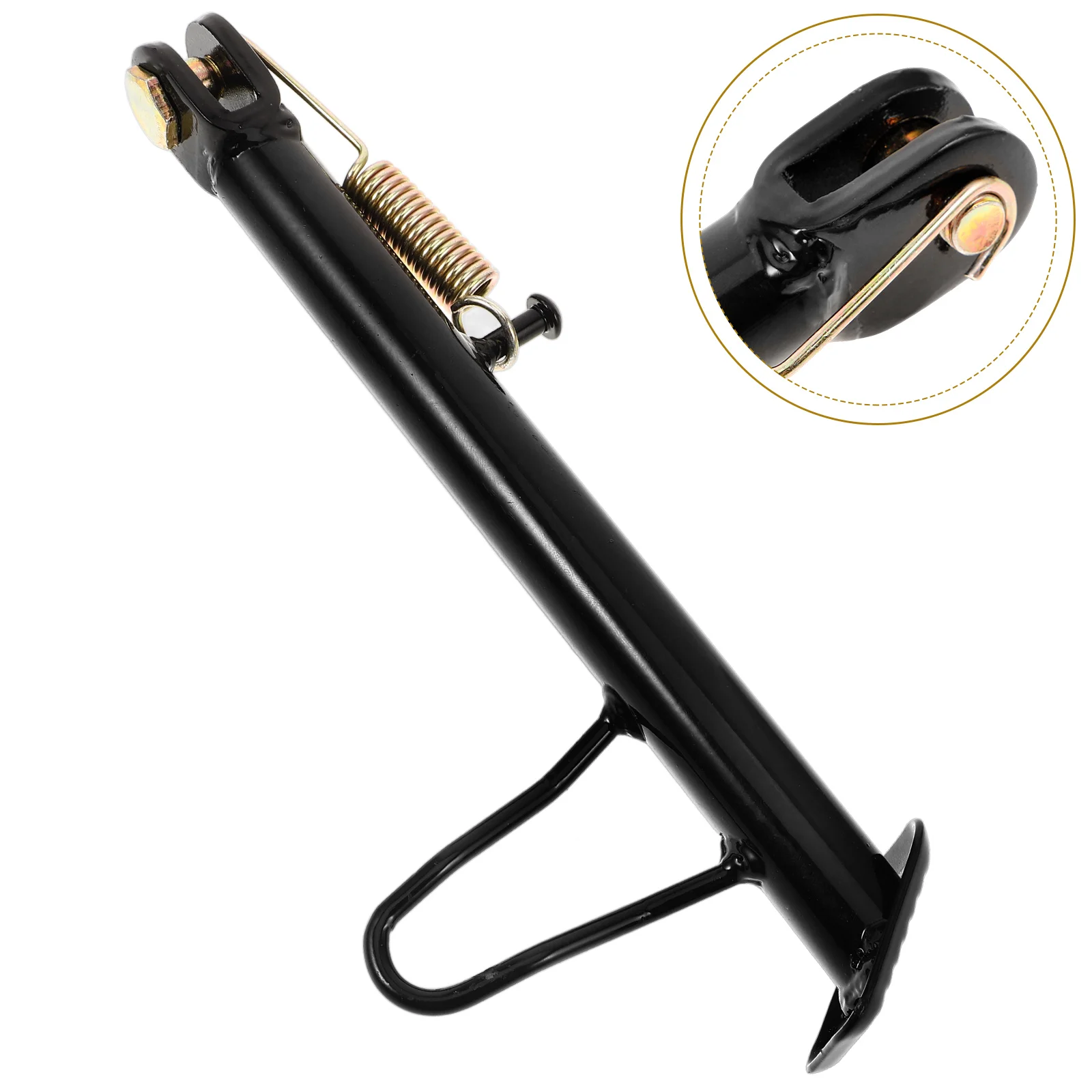 

Universal Motorcycle Kickstand Side Support Electric Scooter Parts Metal Foot Stand Replacement Durable High Load Bearing For