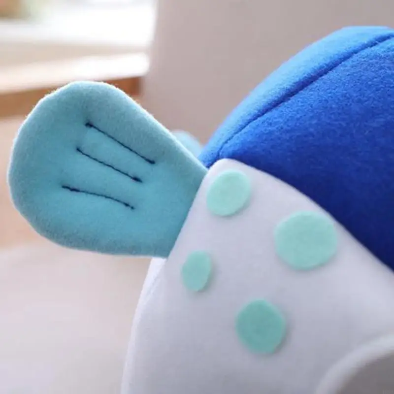 P88A Globefish قبعة من القطيفة الكرتونية لأغطية الرأس صور دعائم للحفلات التنكرية ذات الطابع الحيواني #4