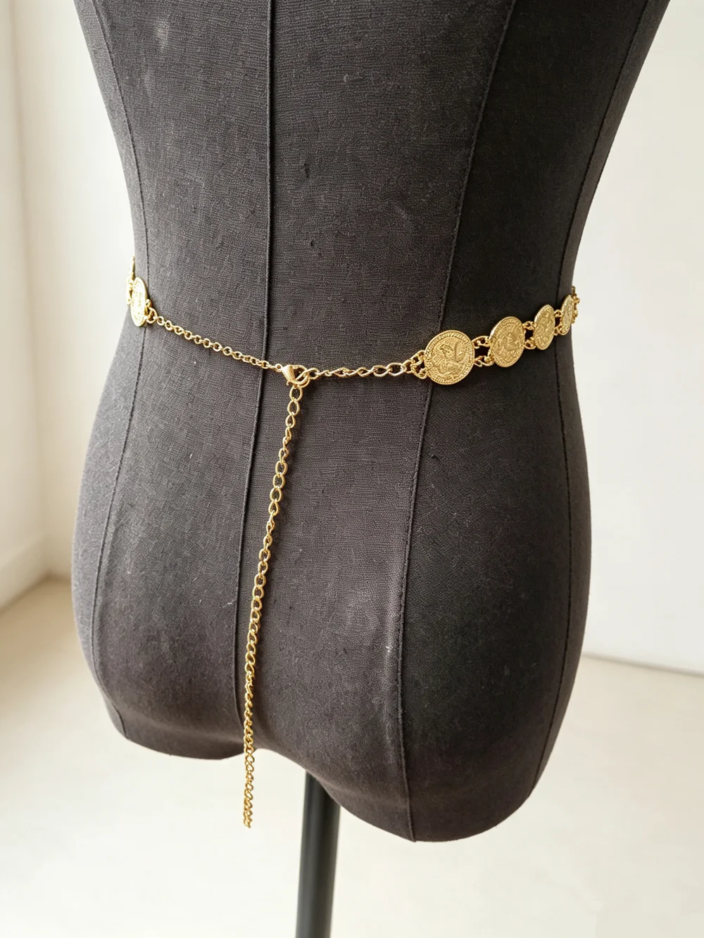 Arabian Gold Bride Waist Belt Coin Flower Bird Pattern Moroccan Robe Waist Chain Ladies Accessory Wedding Ethnic Style
