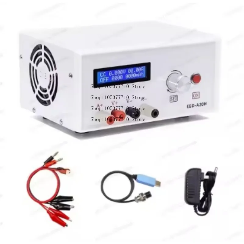 110/220v Supply Charging Tester Equipment Discharge Electronic Load 72v Lifepo4 Battery Pack Capacity Test