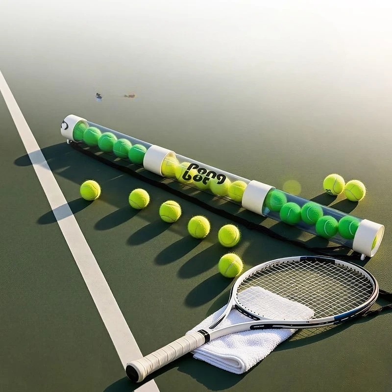 Multifunctional Tennis Ball Picker Large Capacity Tennis Pick Up Tube Detachable Balls Storage Tubes Portable Sports Accessories