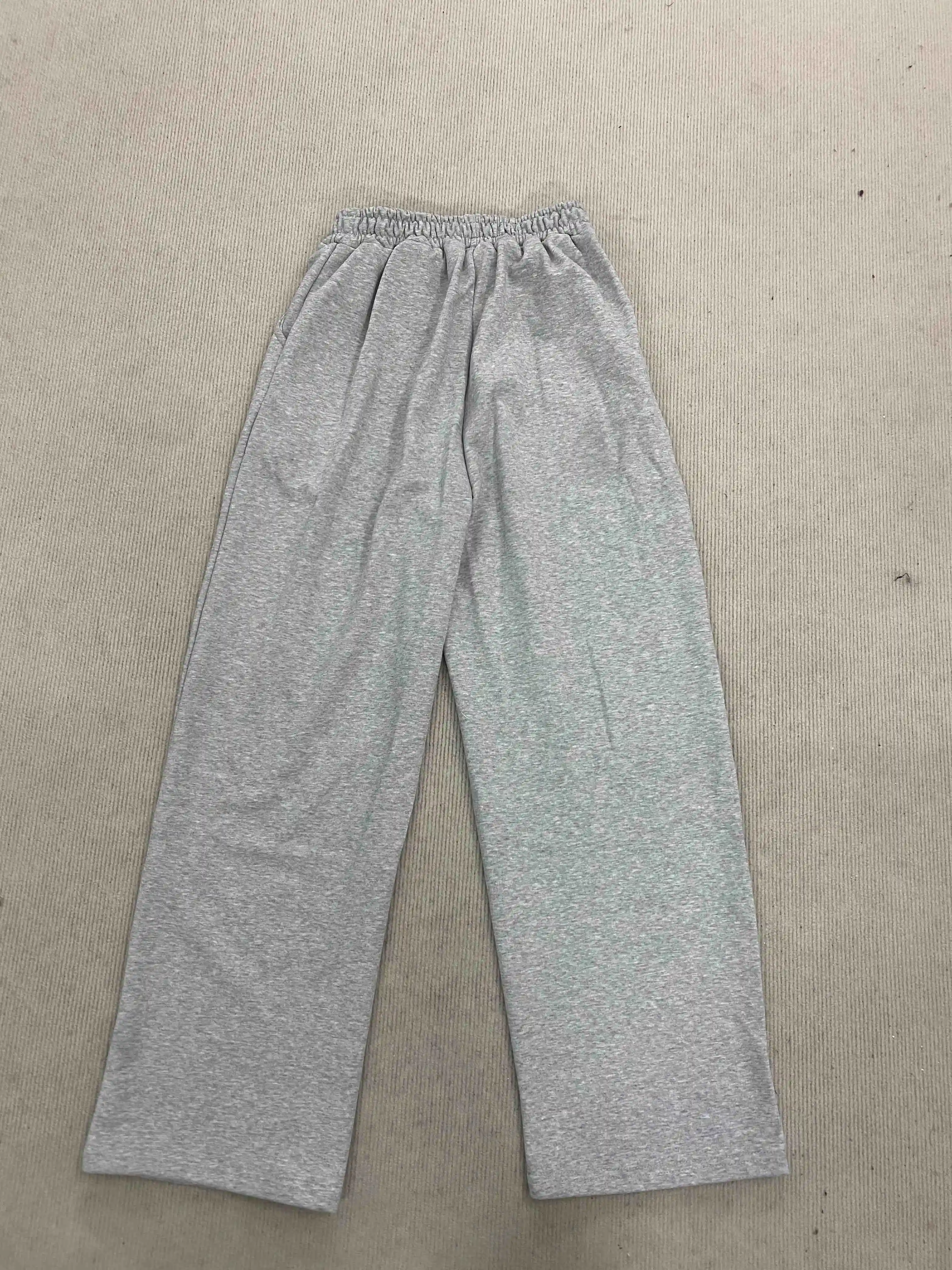 الخريف/الشتاء شارع العليا Harajuku ريترو Instagram-نمط مطبوعة تمتد مستقيم الساق موضة السراويل النسائية غير رسمية Y2K الملابس #4