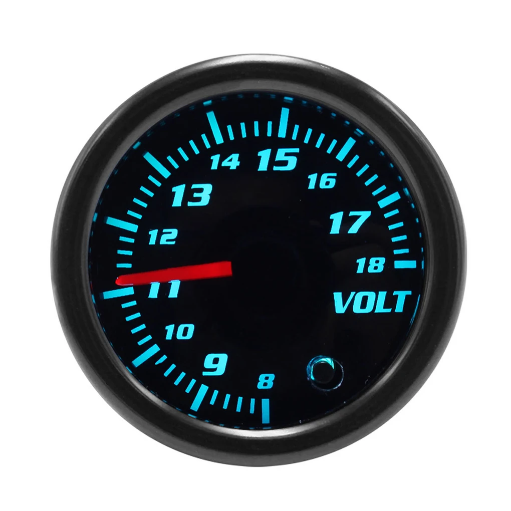 Accurate And Easy-to-read Voltage Gauge For Automotive Applications Durability Precision Voltage Gauge Smoked Lens