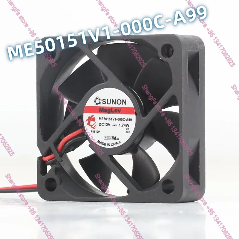 New SUNON Precision ME50151V1-000C-A99 5015 50X50X15MM 5V 24V 48V cooling fan DC 12V 1.74W