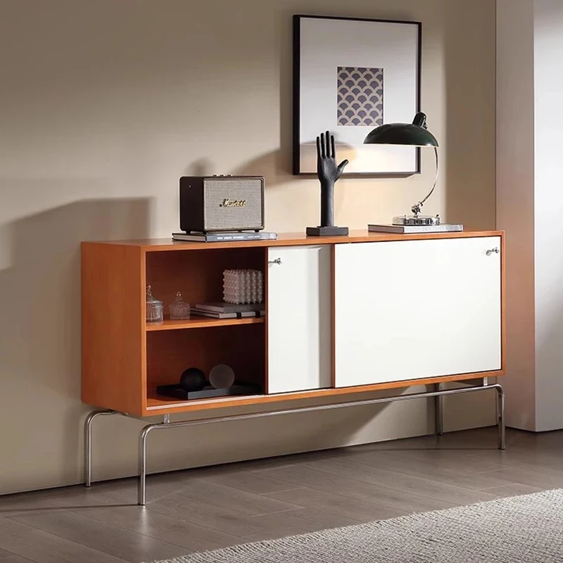 custom.Multi-functional Modern Bedroom Storage Cabinet Customizable Wood Combination Table Two Tone OEM/ODM