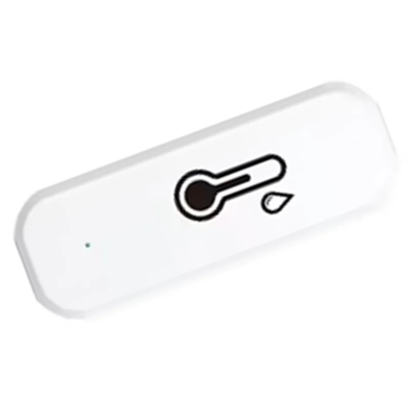 ABZW Wi-Fi датчик температуры и влажности в помещении датчик влажности с питанием от батареи приложение мониторинг для Alexa Google Home Voice