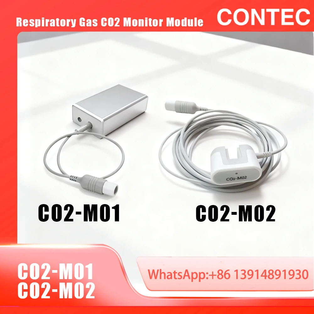 CONTEC Respiratory Gas CO2 Monitor Module CO2-M01/CO2-M02 - High Precision professional Grade Portable Sensor