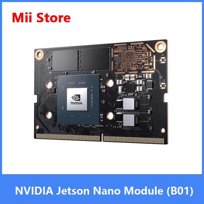 

NVIDIA Jetson Nano Module (B01), Production-ready AI System on Module (SOM), with 16GB EMMC