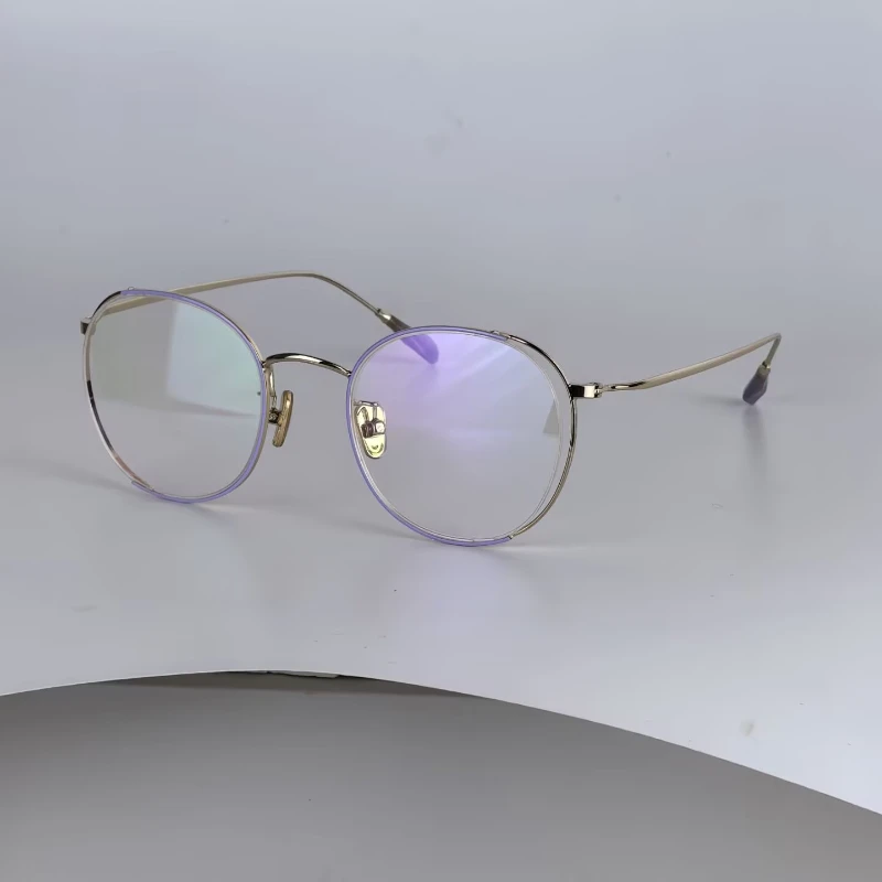 

Reading Glasses for Women Multifocal Grade Glasses Near and Far Myopia Prescription Lenses for Women Round Metal Eyeglasses