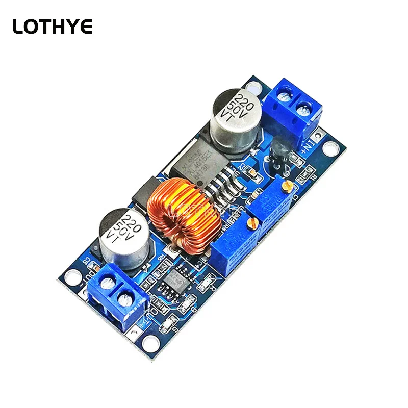 Constant Current and Constant Voltage High Current 5A Li ion Battery Charging LED Drive Buck Constant Current Module Stabilizer