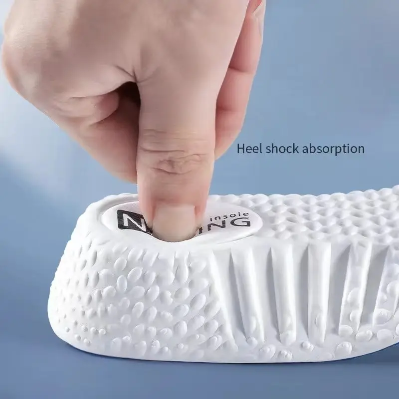 Unisex Internal Height Increasing Insole Anti Slip Breathable and Sweat Absorbing Cushioning Insole Suitable for Various Shoes
