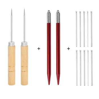 Puppenhaar-Nadelset zum Neubemalen von Babyköpfen, Reborn-Haarwurzelungswerkzeug, Perückenherstellungszubehör P31B 10 best sales Werkzeug zum Wiederverwurzeln - №1