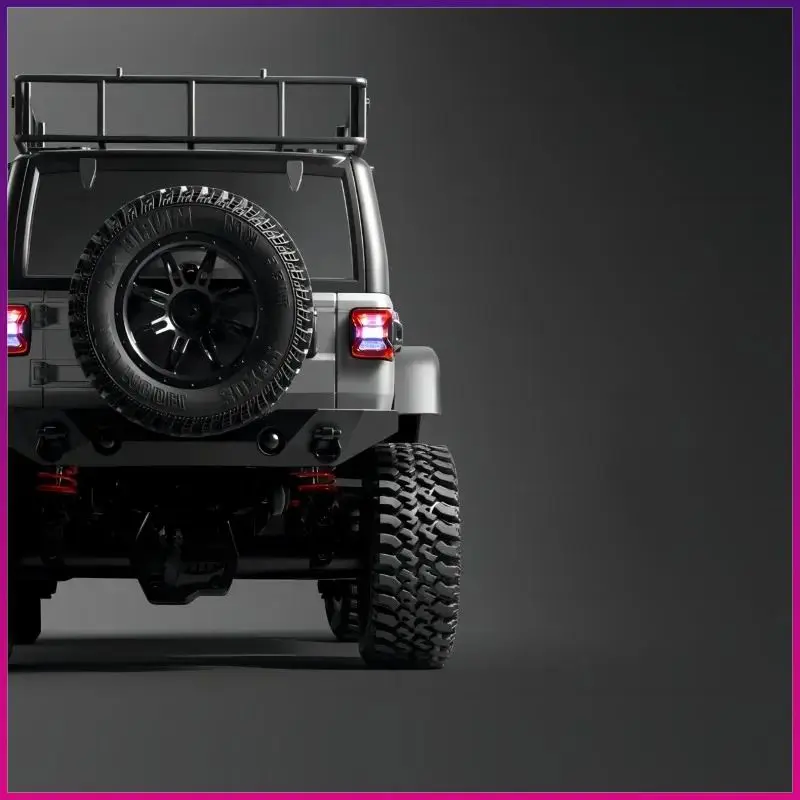 Gąsienica RC samochód 4x4 MN128 2.4G profesjonalny Buggy z oświetleniem LED pełnowymiarowy samochody zdalnie sterowane zabawki dla chłopców prezent