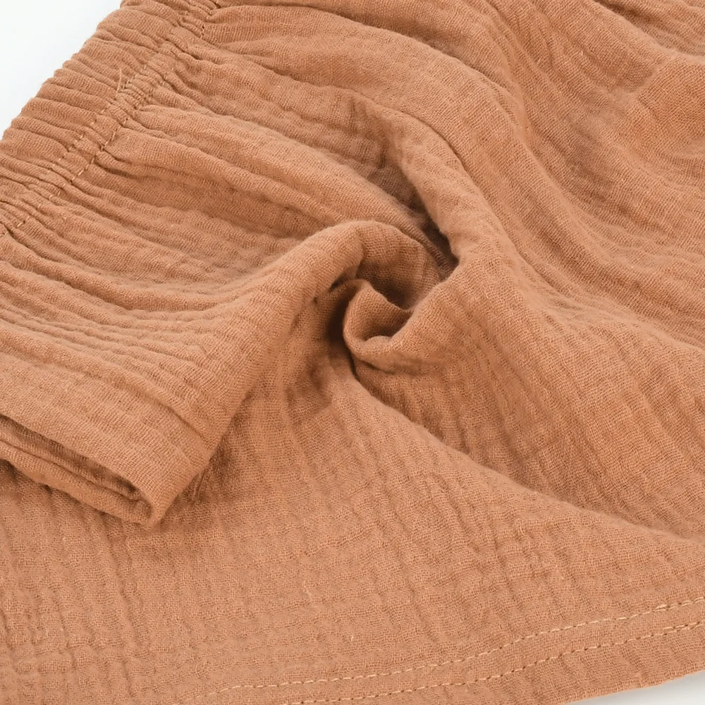 New Summer Children's Pure Cotton Shorts Fashion Solid Color Beach Shorts Kid's… - Image 3