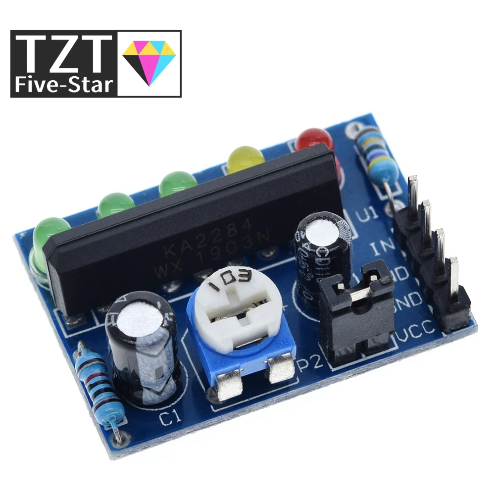 TZT KA2284 Power level indicator Battery Indicator Pro Audio level indicator module