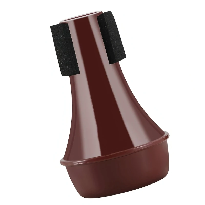 Sponge Integrated Trumpet Mute ABS Material Sound Dampener For Musical Training Protects Instrument Finish