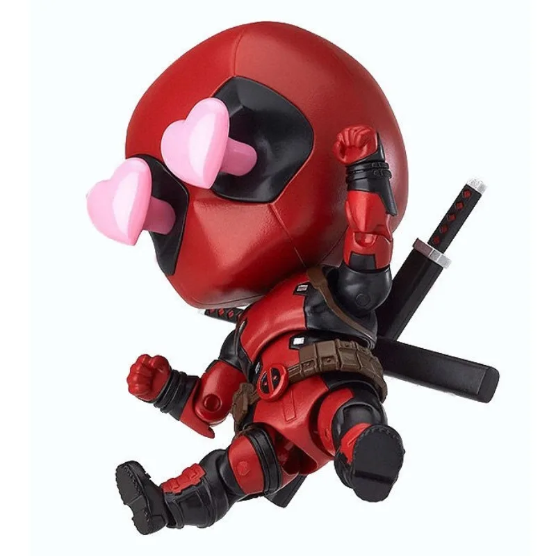 Periféricos Deadpool Filme com articulações móveis e rostos intercambiáveis, figuras personalizadas criativas, modelo de boneca, presentes ornamento