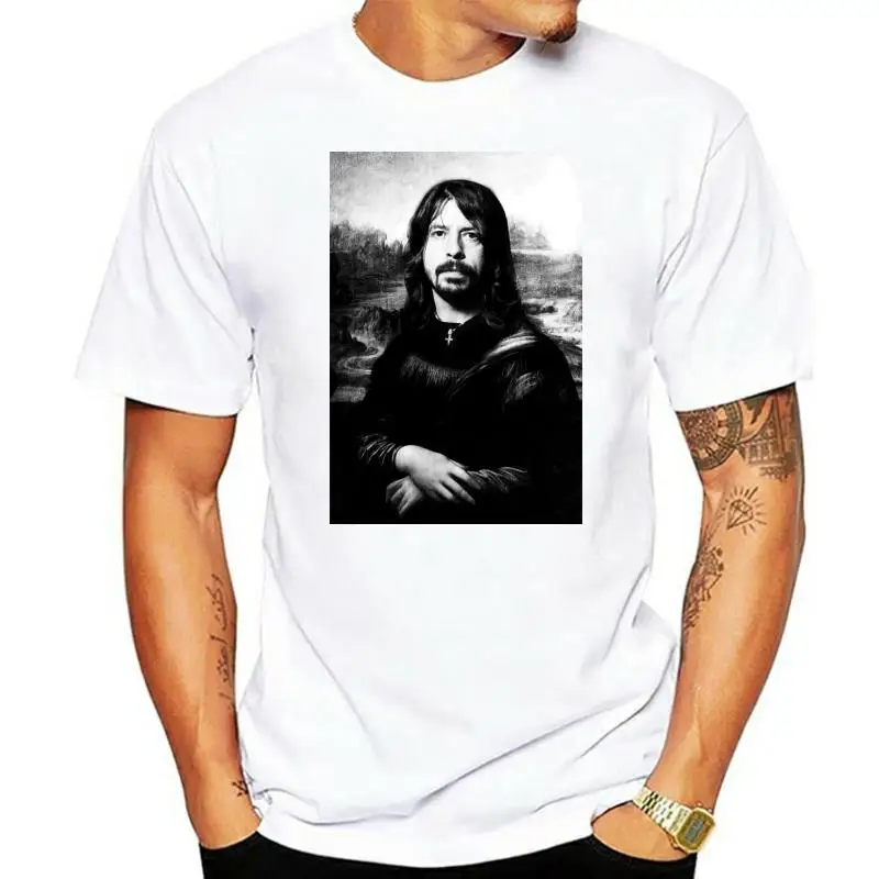 NEW DAVE GROHL MONALISA MENS   WOMENS USA SIZE T-SHIRT S M L XL 2XL XXXL ZM1