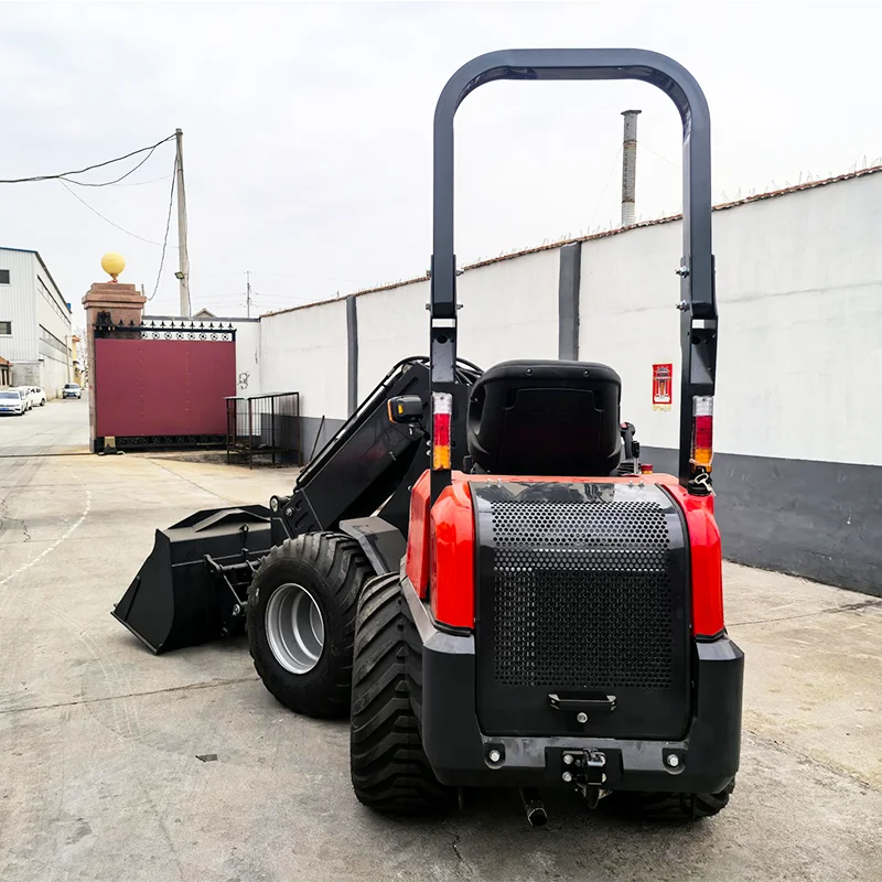 

Customized Mini Diesel Garden Wheel Loader New Articulated Telescopic Small Front End Loader
