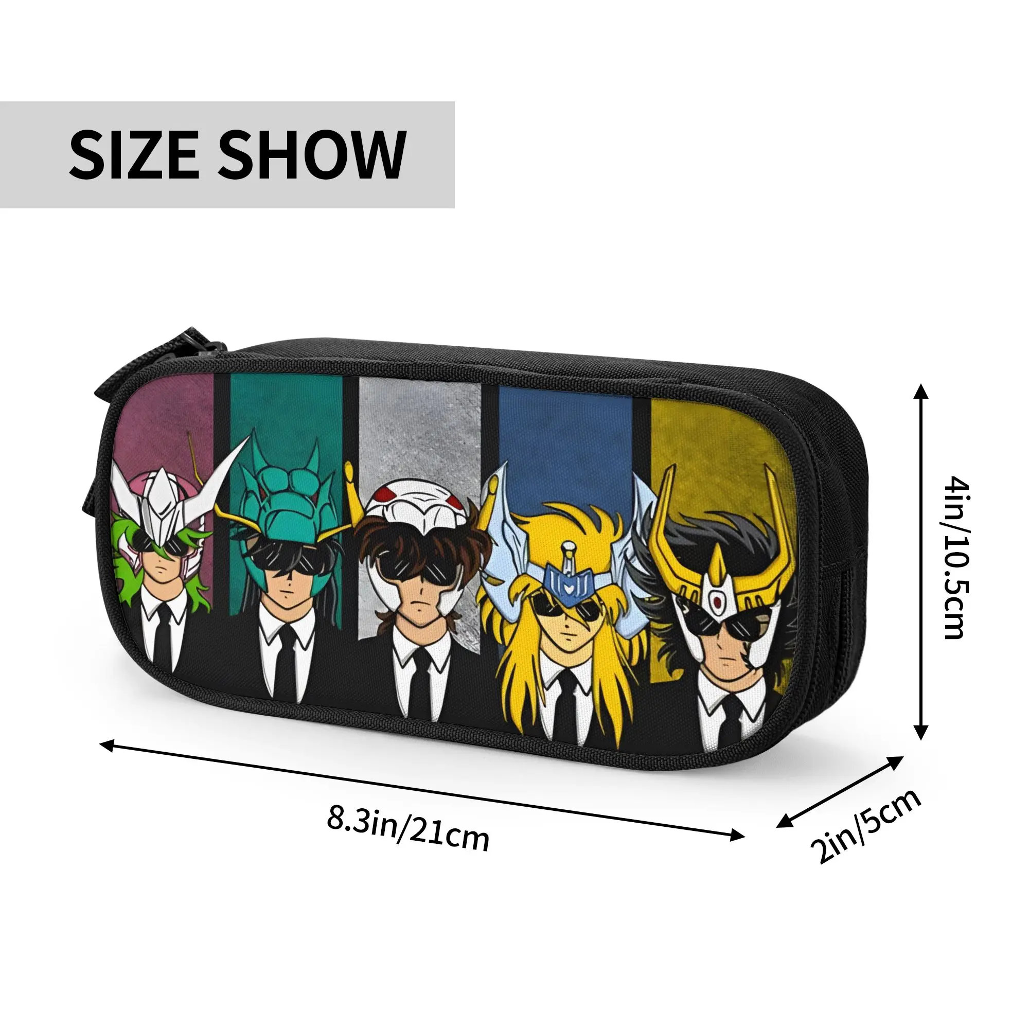 Large Capacity Bags for Child Cartoon Reservoir Saints  School Pencil Bag for Boys Gilrs Kids