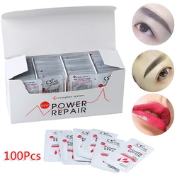 100Pcs Renewable Cream Repair Cream Permanent Material Repair Make Up Tattoo Eyebrows Makeup Tattoo Supplies