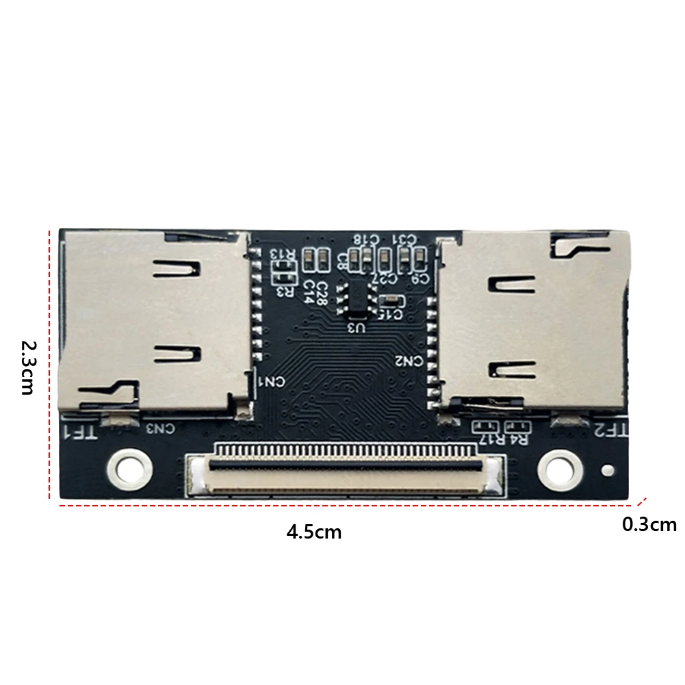 Адаптер карты памяти Micro Карта памяти PCB к адаптеру CE ZIF SSD 2 Карта адаптера микро-жесткого диска для ноутбуков Игровые консоли