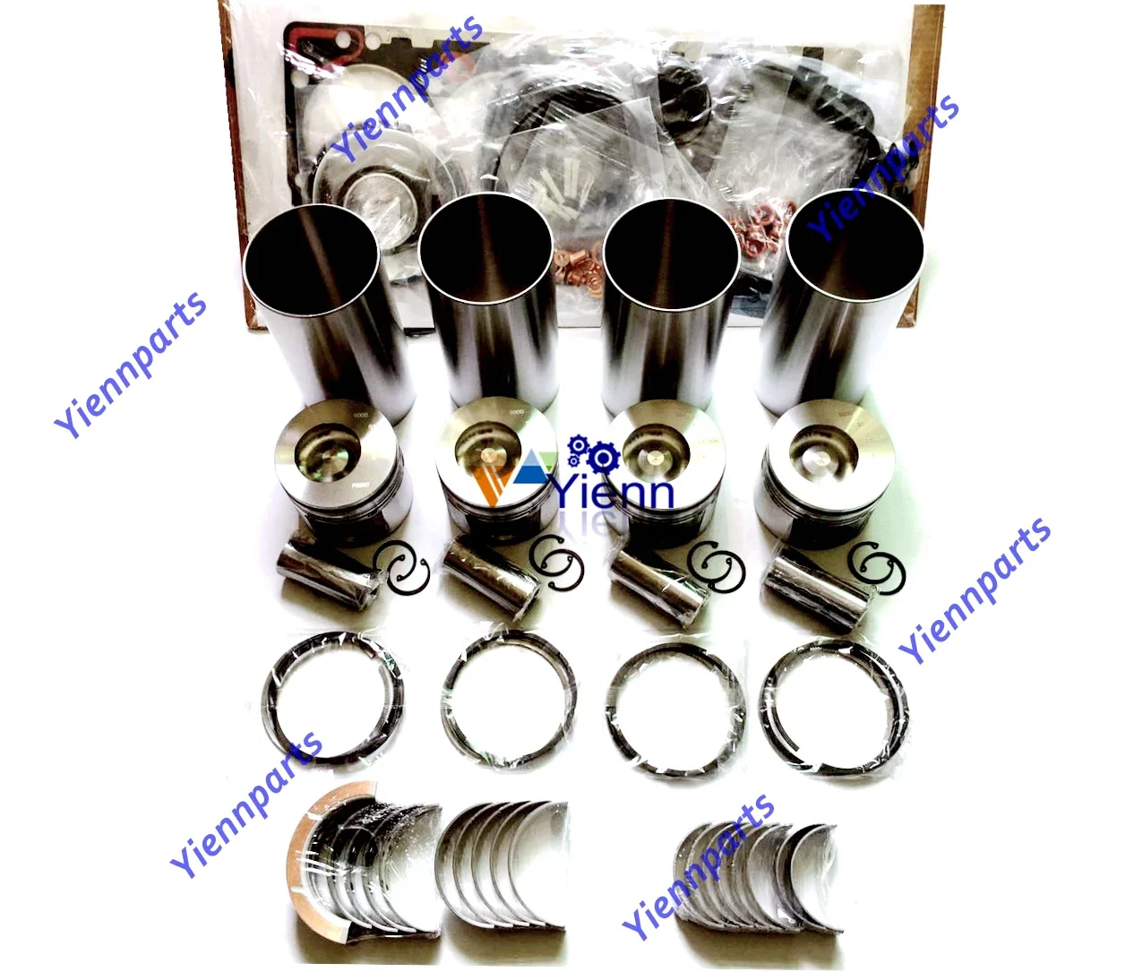 

For Cummins 4-390 4T-390 Engine Overhaul Rebuild Kit Fit CASE 455C 550H 750H CRAWLER DOZERS 4T-390 Diesel engine Spare Parts