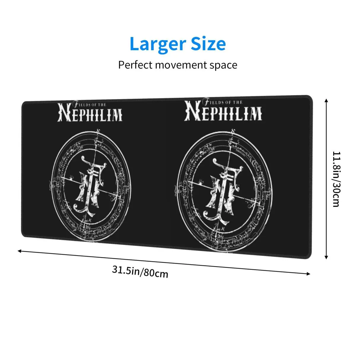 Large Mouse Pad Fields Of The Nephilims Forever Remain Gamer PC Laptop Mats Keyboard Carpet Computer Gaming Desk Mat