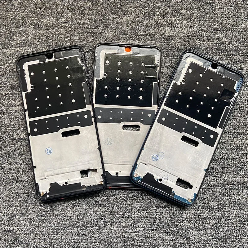 For Huawei P30 Lite Front Frame Middle Bezel Mid LCD Housing Faceplate Chassis For Huawei Nova 4E Frame MAR-LX1m LX1a LX3a