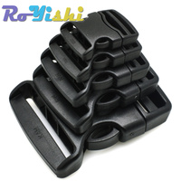 10 Pcs/Pack 20mm 25mm 32mm 38mm 50mm Webbing Detach Buckle for Outdoor Sports Backpaks Students Bags Luggage Travel Accessories