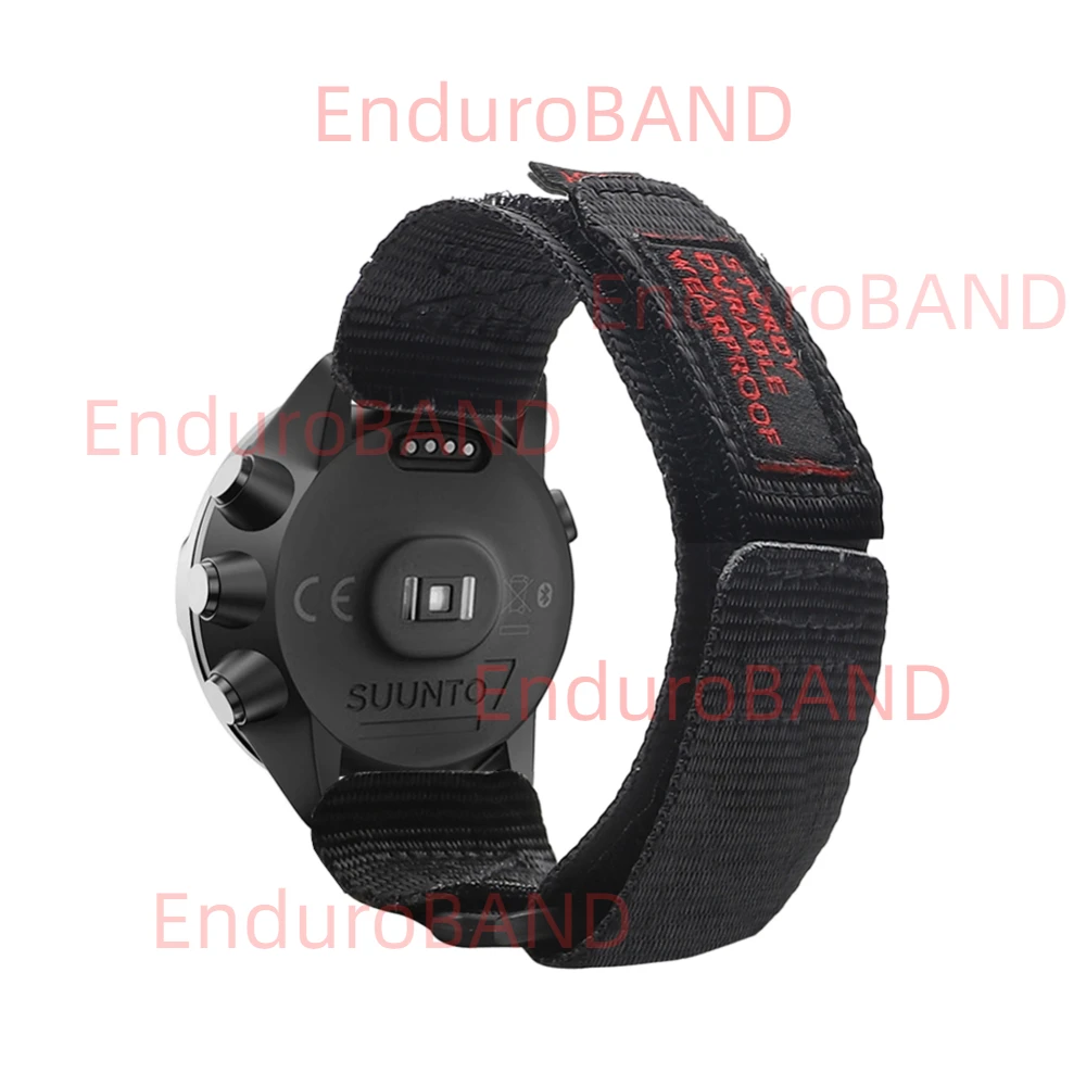 สายนาฬิกาข้อมือพรีเมี่ยมสำหรับ Suunto 9สายนาฬิกาไนลอนสำหรับ Suunto 7อะไหล่สายนาฬิกาข้อมือกีฬาสำหรับผู้ชายผู้หญิง