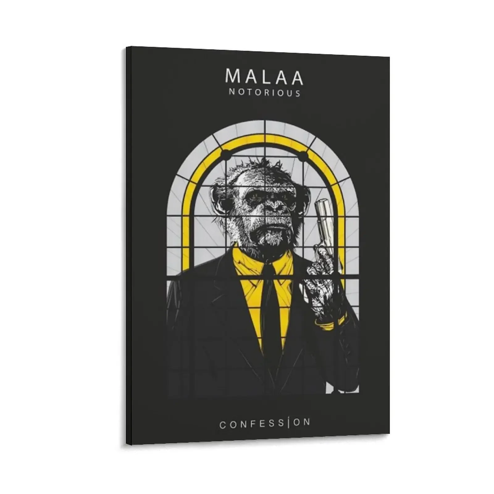 

Malaa Notorious Canvas Painting