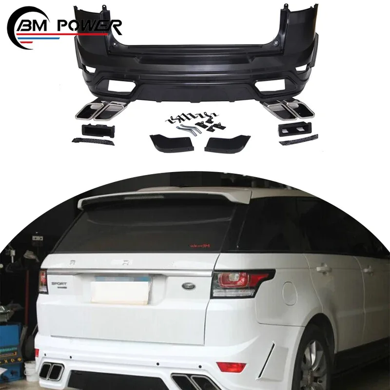 RR Sport Personality 14 Year Rear Bumper with Tail Pipe Peect Fitment! New Condition Car Bumper
