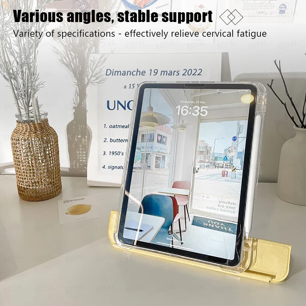 حافظة لجهاز iPad 10th Generation 2023 10.9 Air 5 iPad Pro 11 12.9 Funda لجهاز iPad 9th Generation 10.2 7 8th shell