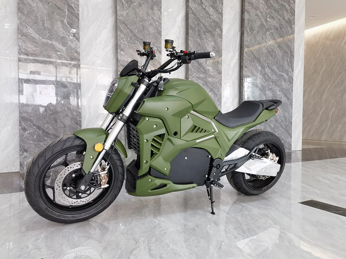 Popular Rear Single Arms 10000w Motor  Electric Motorcycle Adult Fast 150km/h Speed off Road Electric Motorcycle Scooter