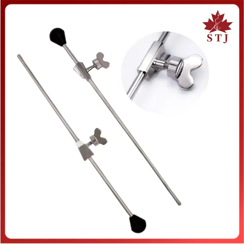 1pcs of Silvering Bass Clarinet Floor Peg Bass Clarinet Floor Peg Rod Assembly